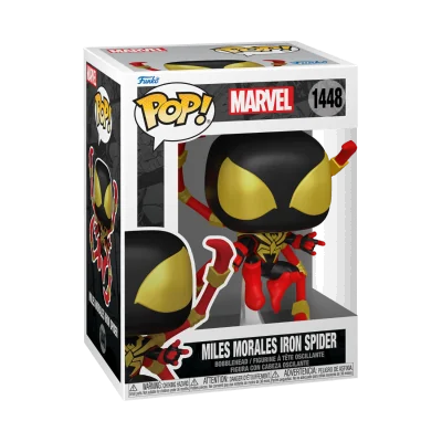 Funko - Marvel Pop Spiderman Comics Miles Iron Spider - arrivage novembre 2024 -