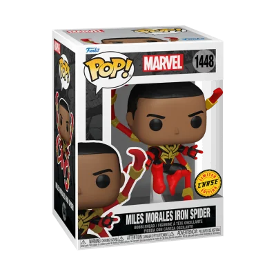 Funko - Marvel Pop Spiderman Comics Miles Iron Spider - arrivage novembre 2024 -