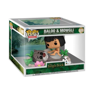 Funko - Disney Pop Moment Jungle Book S2 Baloo & Mowgli -www.lsj-collector.fr