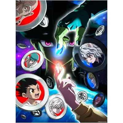 KETTEI ART - Hunter X Hunter Metal Plate Poster Metal Classix 30X40cm Kimera - arrivage septembre 2024 -