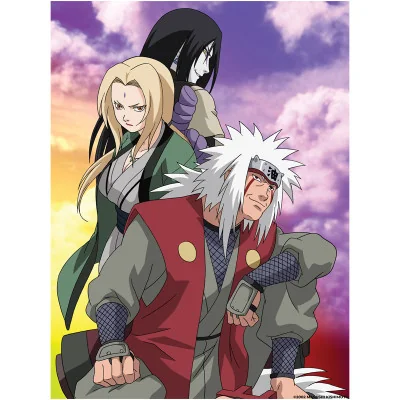 KETTEI ART - Naruto Metal Plate Poster Metal Classix 30X40cm 3 Senins - arrivage septembre 2024 -