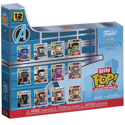 Funko - Marvel Bitty Pop Infinity Saga 12pcs Multipack - arrivage septembre 2024 -www.lsj-collector.fr