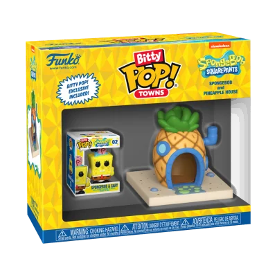 Funko - Bob L'Eponge Bitty Pop Town Spongebob At Home - arrivage septembre 2024 -www.lsj-collector.fr