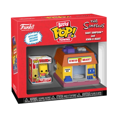 Funko - Simpsons Bitty Pop Town Kwik-E-Mart - arrivage septembre 2024 -www.lsj-collector.fr