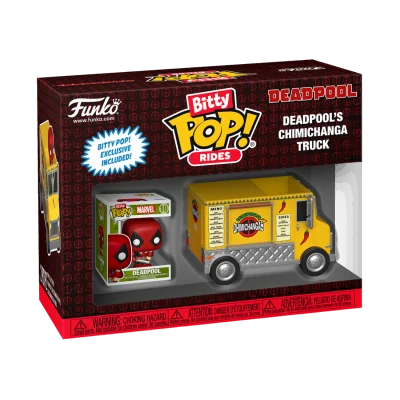 Funko - Marvel Bitty Pop Ride Deadpool Chimichanga Truck - arrivage septembre 2024 -www.lsj-collector.fr