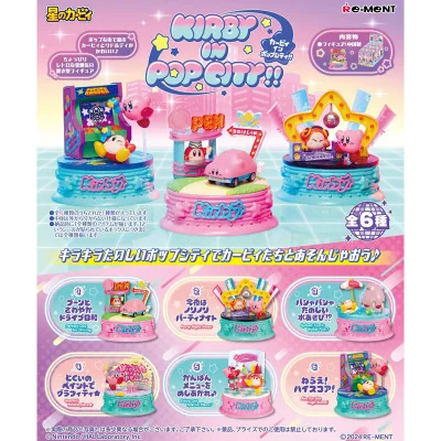 REMENT - Kirby In Pop City!! Boite De 6pcs - arrivage janvier 2025 -