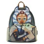 Loungefly mandalorian loungefly mini sac a dos ahsoka holding grogu - mini sac a dos