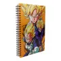 SD toys - DBZ Dragon Ball Cahier Spirale 3D 15X21Cm Saiyans - arrivage octobre 2024 -