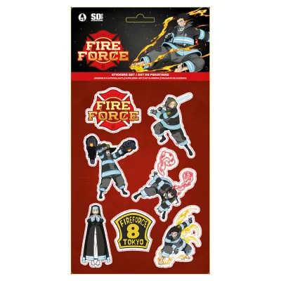 SD toys - Fire Force Set Stickers - arrivage décembre 2024 -www.lsj-collector.fr