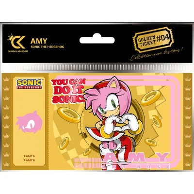 Cartoon Kingdom - Sonic Golden Ticket Amy Europe X5 -