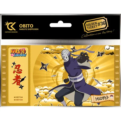 Cartoon Kingdom - Naruto Shippuden Golden Ticket Obito x5 -