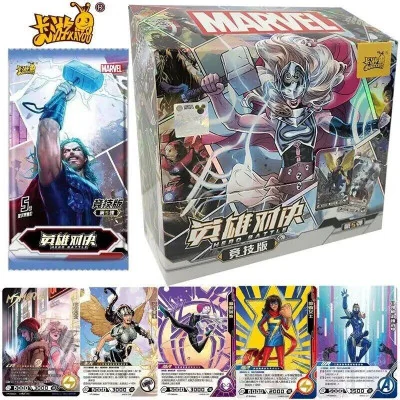 KAYOU 110 - Marvel Kayou 110 Avengers Hero Battle Vol 4 Boite 20 Boosters 6 Cartes -