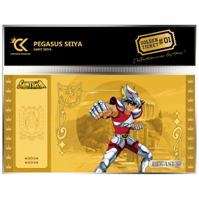 Cartoon Kingdom - Saint Seiya Chevalier du Zodiaque Golden Ticket Seiya Seiyar X5 -