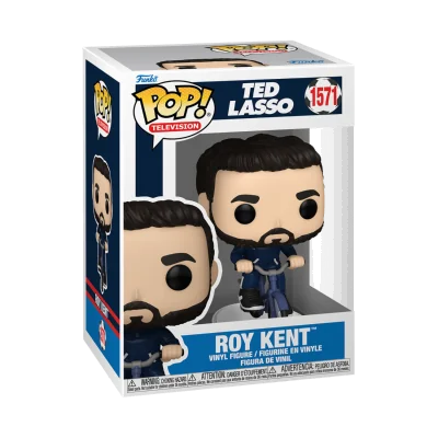 Funko - Ted Lasso Pop S3 Roy Kent On Bike - arrivage septembre 2024 -www.lsj-collector.fr