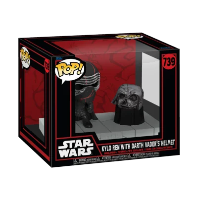 Funko - SW Pop Deluxe Star Wars Darkside Kylo Ren Vader Mask - arrivage septembre 2024 -www.lsj-collector.fr