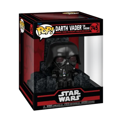 Funko - SW Pop Deluxe Star Wars Darkside Vader Throne - arrivage septembre 2024 -