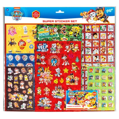 TOTUM - Paw Patrol Pat Patrouille Stickers Super Set -