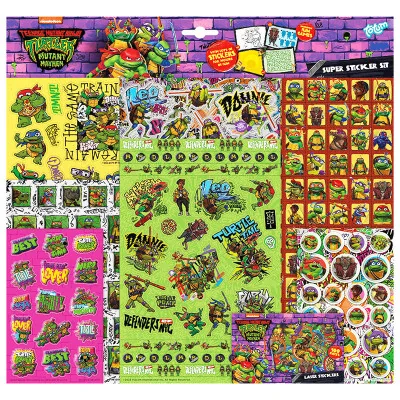 TOTUM - Tmnt Tortue Ninja Stickers Super Set -