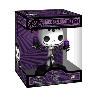 Funko - Disney Pop Super Sfx Nightmare Before Christmas Nbx Jack Skellington Light Up - arrivage août 2024 -www.lsj-collector.f