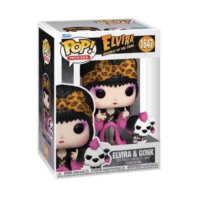 Funko - Elvira Pop Elvira & Gonk - arrivage août 2024 -www.lsj-collector.fr