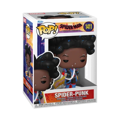 Funko - Marvel Pop Spider-Man Across Multiverse S2 Spider-Punk - arrivage août 2024 -www.lsj-collector.fr