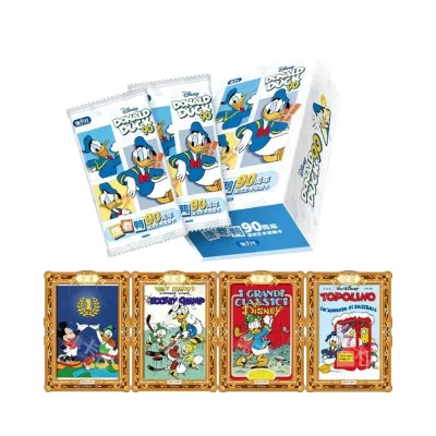 CARD FUN - Disney Cardfun Donald Duck 90Th Anniv Boite 10 Boosters 4 Cartes -www.lsj-collector.fr