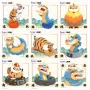 FUNISM - Alexander The Fat Tiger Mystery Box 12cm Long Teng Hu Yue Asst 8pcs - arrivage août 2024 -