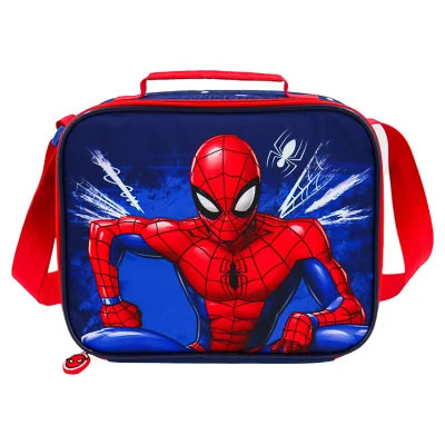 Jacob Company - Marvel Spiderman Sac A Gouter Lunchbag Thermo 20,5x26x10,5cm -