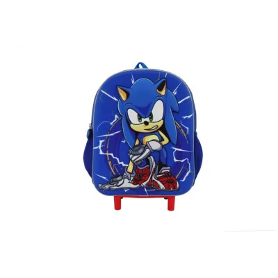 Jacob Company - Sonic Prime Sac A Dos Junior Trolley 3D 36x25x14cm -