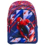 Jacob Company - Marvel Spiderman Sac A Dos 3 Compartiments 41x30,5x22cm -