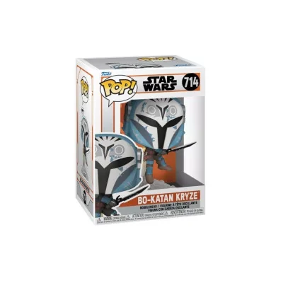 Funko - SW Star Wars Pop Mandalorian S10 Bo-Katan Darksaber And Jet Pack -www.lsj-collector.fr