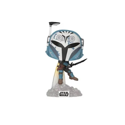 Funko - SW Star Wars Pop Mandalorian S10 Bo-Katan Darksaber And Jet Pack -