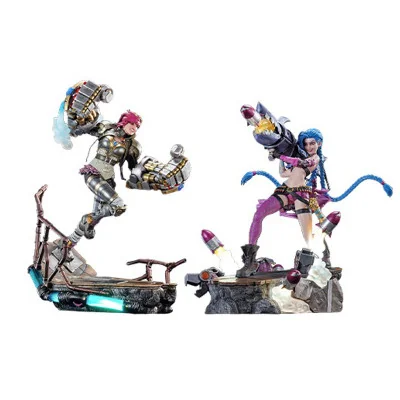 PUREARTS - League Of Legends Statue 1/6 Jinx & Vi Bundle - arrivage août 2025 -www.lsj-collector.fr