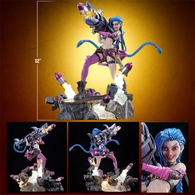 PUREARTS - League Of Legends Statue 1/6 Jinx - arrivage août 2025 -