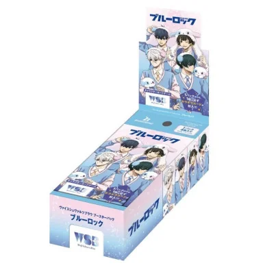 BUSHIROAD - Weiss Schwarz TCG Blue Lock Boite 10 Boosters 4 Cartes -