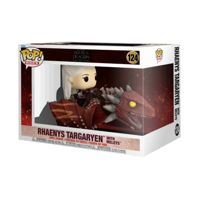 Funko - House Of The Dragon Pop Rides S3 Rhaenys Targaryen On Meleys - arrivage août 2024 -