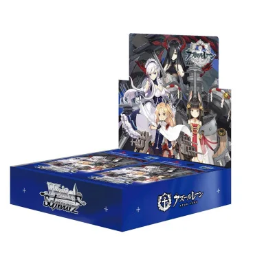 BUSHIROAD - Weiss Schwarz TCG Azur Lane Boite 16 Boosters 9 Cartes -