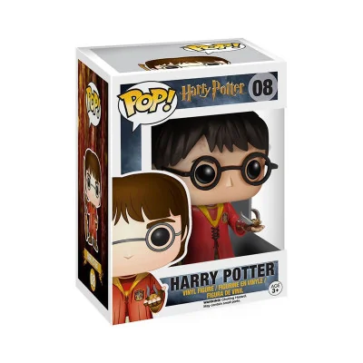 Funko - Harry Potter Pop Harry Potter Quidditch Exclu 9cm -