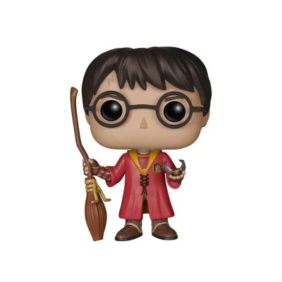 Funko - Harry Potter Pop Harry Potter Quidditch Exclu 9cm -