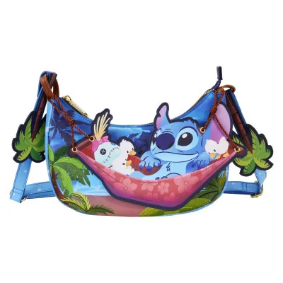 Loungefly - Disney Loungefly Sac A Main Stitch Camping Cuties Hamac -