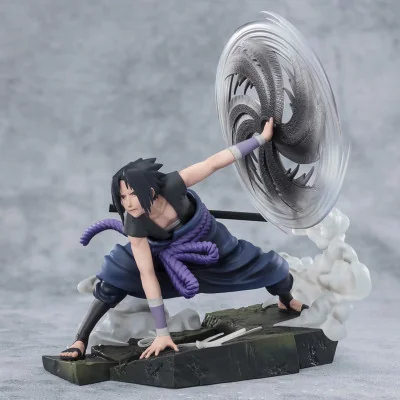 TAMASHII NATIONS - Naruto Figuarts Zero Sasuke Uchiha Light & Dark Mangekyo Sharingan 20Cm -