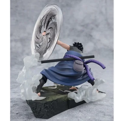 TAMASHII NATIONS - Naruto Figuarts Zero Sasuke Uchiha Light & Dark Mangekyo Sharingan 20Cm -