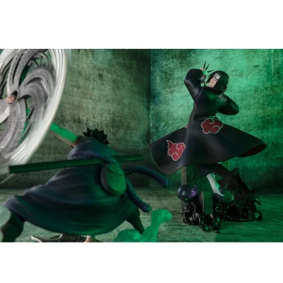 TAMASHII NATIONS - Naruto Figuarts Zero Sasuke Uchiha Light & Dark Mangekyo Sharingan 20Cm -