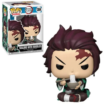 Funko - Demon Slayer Pop Tanjiro W/Noodles -