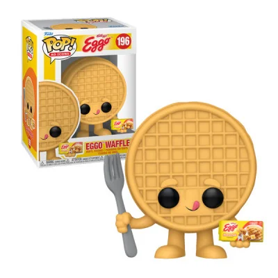 Funko - Icons Pop Kelloggs Stranger Things Eggo Waffle -www.lsj-collector.fr