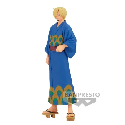 Banpresto - One Piece DXF Grandline Series Wanokuni Sanji Yukata 17cm W112 -www.lsj-collector.fr