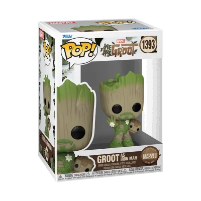 Funko - Marvel Pop We Are Groot Iron Man - arrivage août 2024 -