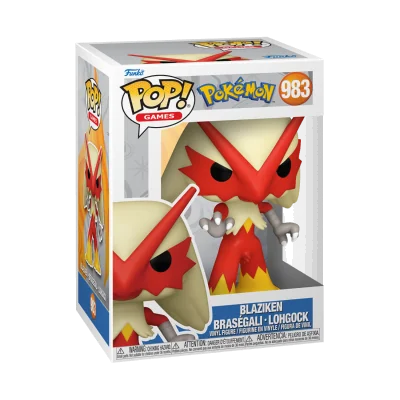 Funko - Pokemon Pop Blaziken Brazegali - arrivage août 2024 -