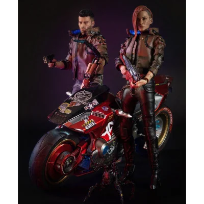 PUREARTS - Cyberpunk 2077 Figure 1/6 Ultimate Pack V Male V Female & Moto - arrivage août 2024 -