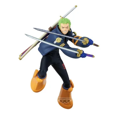 Banpresto - One Piece Battle Record Collection Roronoa Zoro 16cm W121 - arrivage mars 2025 -